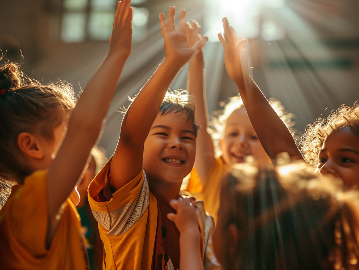 enfants sportifs