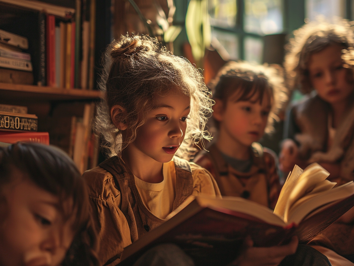 enfants lecture