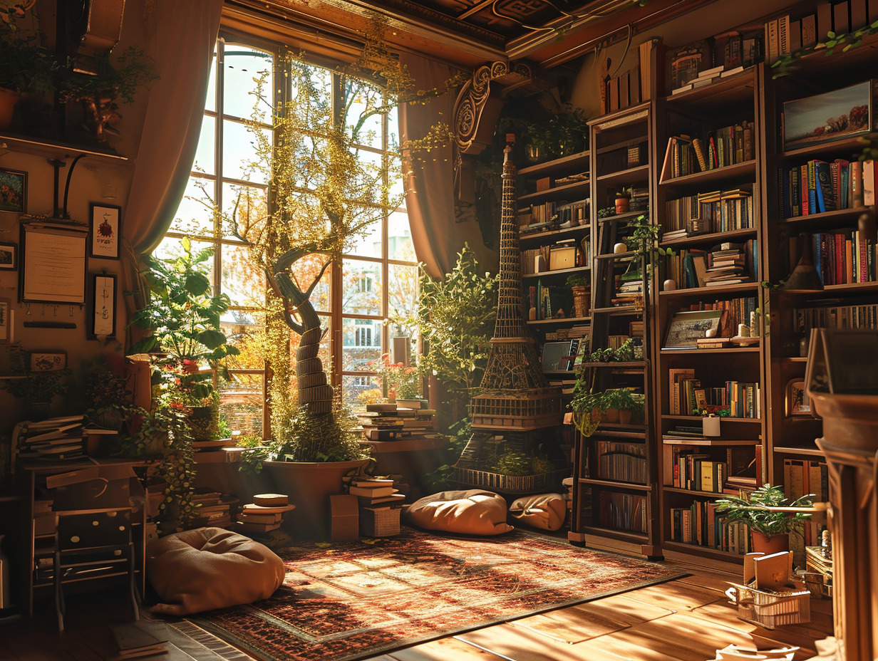 bibliothèque enfantine