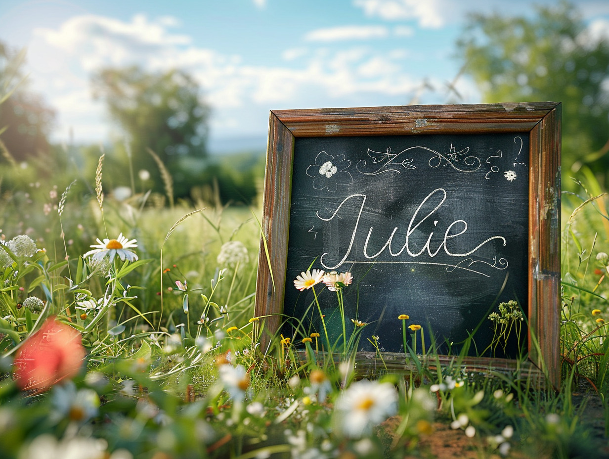 prénom julie