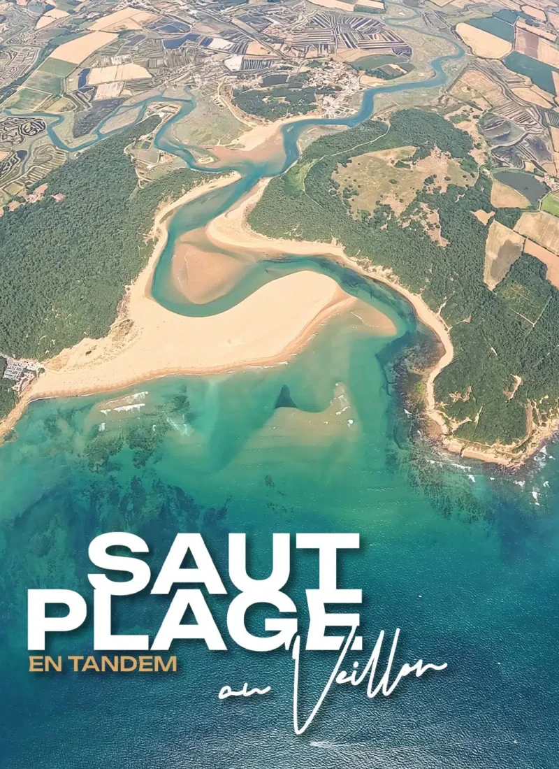 Plage du Veillon vue du ciel