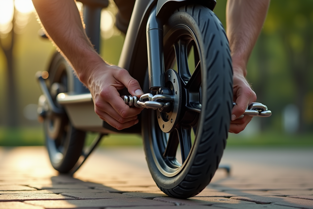 cadenas trottinette