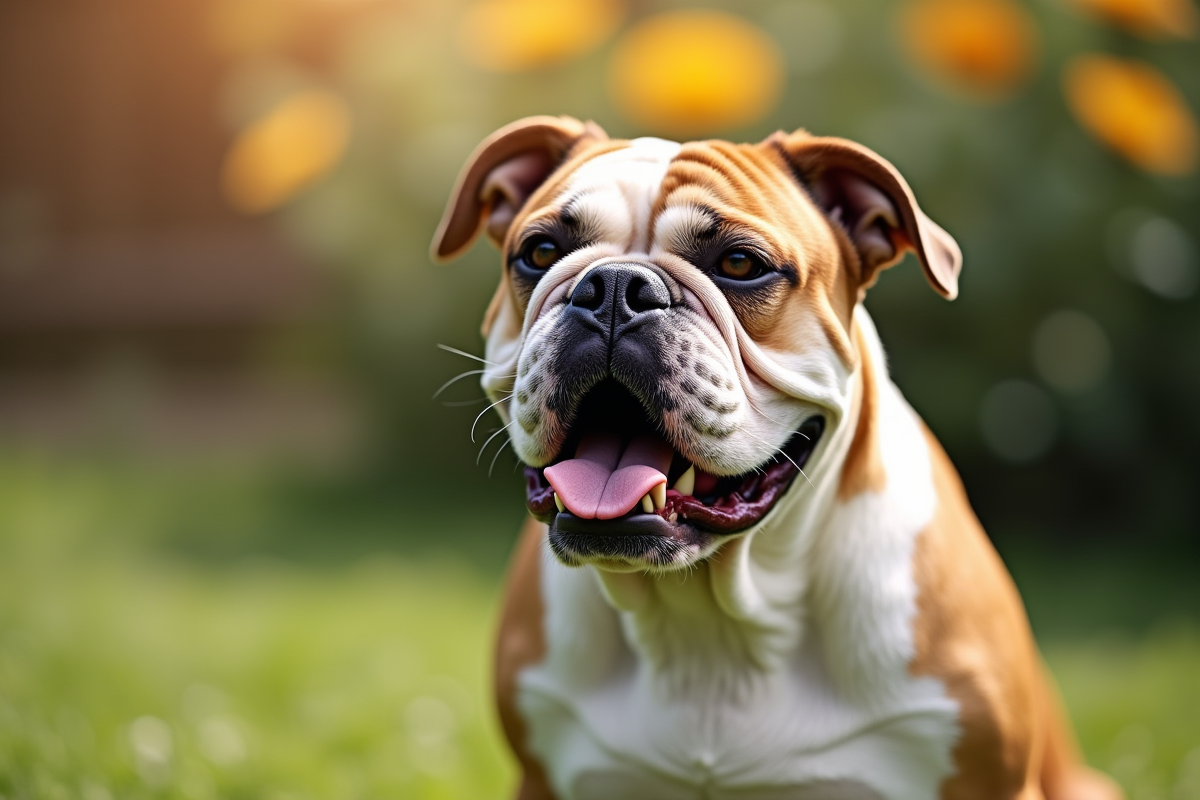 bulldog âgé